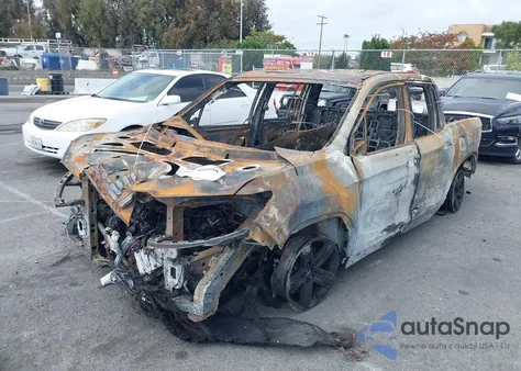 2023 Honda Ridgeline Black Edition z USA, uszkodzony, nr VIN 5FPYK3F89PB030970